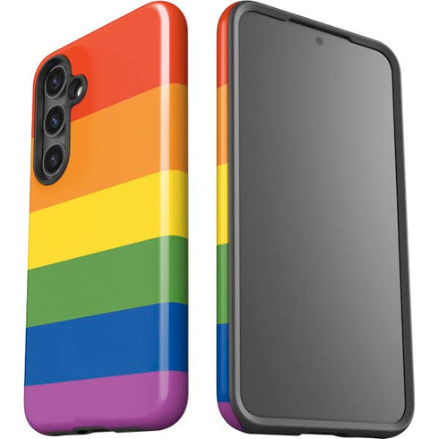 The Rainbow Flag Galaxy S24 Plus Impact Case
